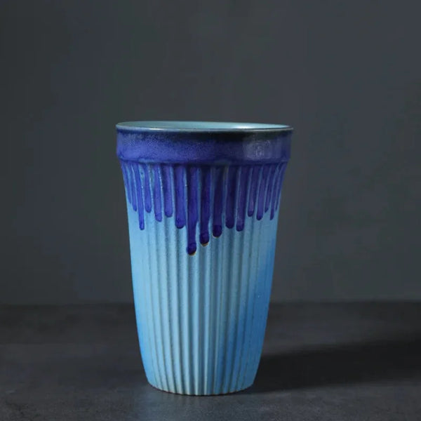 Drip Glaze Ceramic Coffee Cup