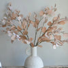 Realistic Faux Lunaria Branch For Elegant Home Centerpiece And Wedding Decor