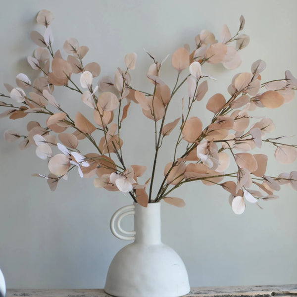 Realistic Faux Lunaria Branch For Elegant Home Centerpiece And Wedding Decor