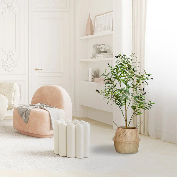 Lifelike Faux Olive Branches For Mediterranean Home Decor