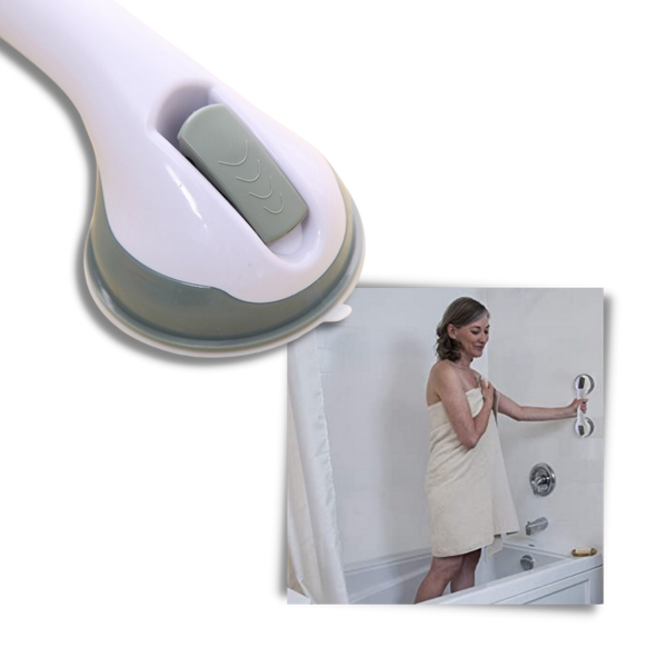 Premium Bath Grab Bar With Wide Grip For Safer Showers