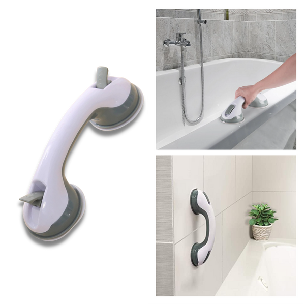 Premium Bath Grab Bar With Wide Grip For Safer Showers