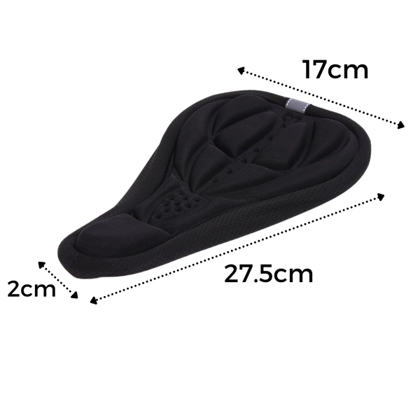 Ergonomic Gel Pad Bicycle Seat Cushion for All Saddle Types