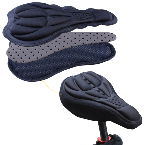 Ergonomic Gel Pad Bicycle Seat Cushion for All Saddle Types