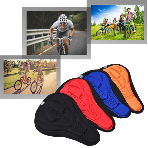 Ergonomic Gel Pad Bicycle Seat Cushion for All Saddle Types