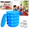 Premium Silicone Ice Cube Maker And Bottle Storage For Easy Chilling