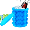 Premium Silicone Ice Cube Maker And Bottle Storage For Easy Chilling