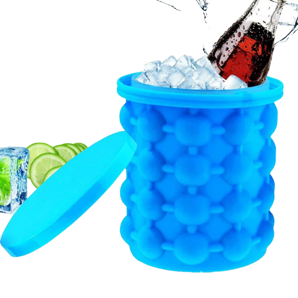 Premium Silicone Ice Cube Maker And Bottle Storage For Easy Chilling