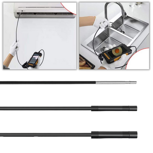 Smart Endoscopic Camera With HD IPS Display And Adjustable Brightness