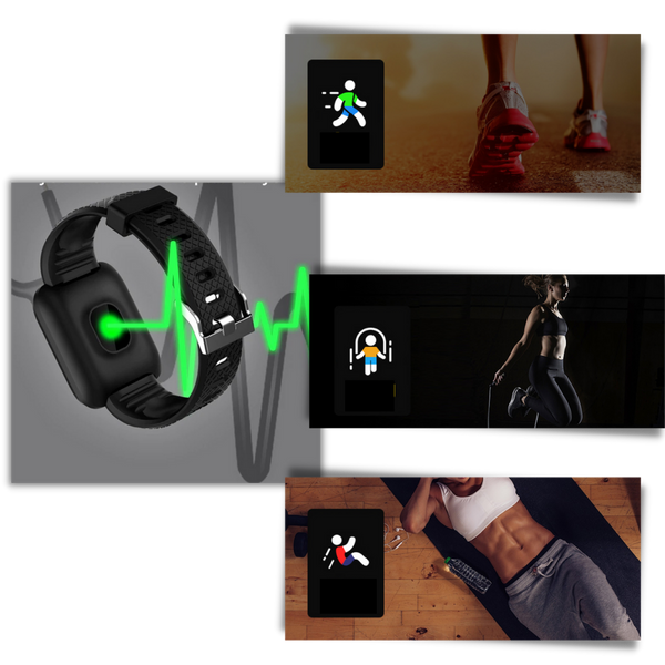 Touchscreen Smart Watch With Real Time Activity Tracking And Large HD Display
