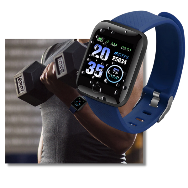Touchscreen Smart Watch With Real Time Activity Tracking And Large HD Display