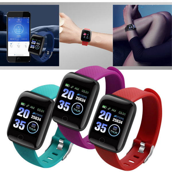 Touchscreen Smart Watch With Real Time Activity Tracking And Large HD Display