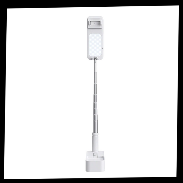 Phone Holder With Bluetooth Light Kit For Perfect Selfies