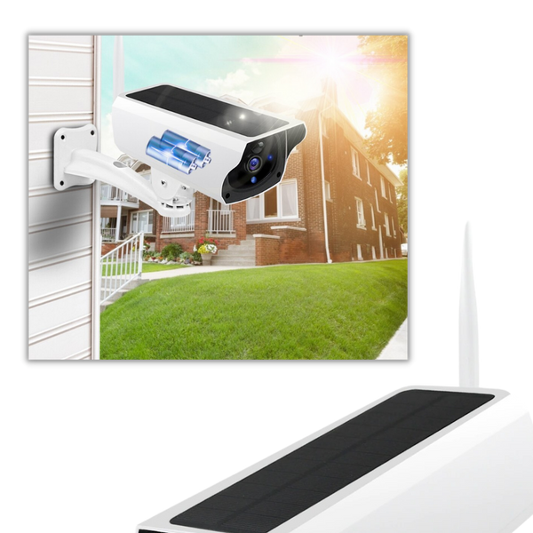 Solar Powered 1080p Surveillance Camera With Motion Detection