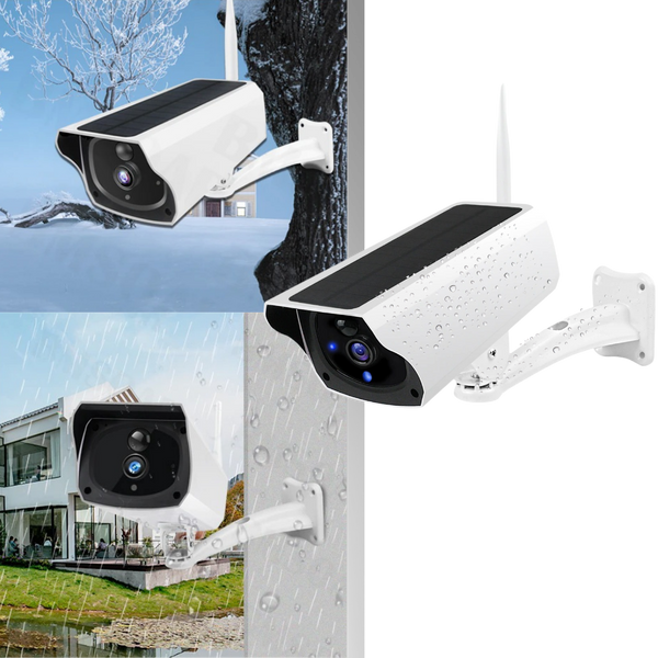 Solar Powered 1080p Surveillance Camera With Motion Detection