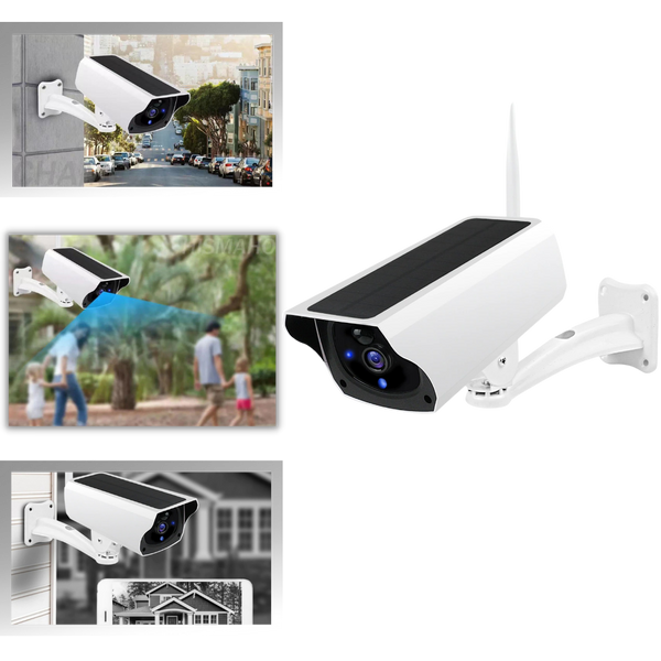 Solar Powered 1080p Surveillance Camera With Motion Detection