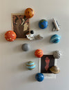 Space Crafts Planet Magnet Figurines