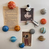 Space Crafts Planet Magnet Figurines