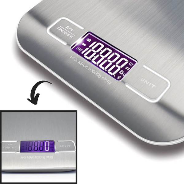 Premium Stainless Steel Digital Kitchen Scale With Precise Weighing