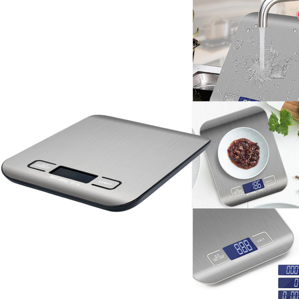 Premium Stainless Steel Digital Kitchen Scale With Precise Weighing