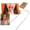 Stainless Steel Tongue Scraper For Fresh Breath And Clean Mouth