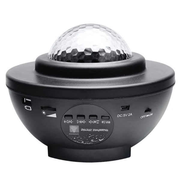 Starry Night Sky Projector With Bluetooth Speaker For Relaxing Ambience