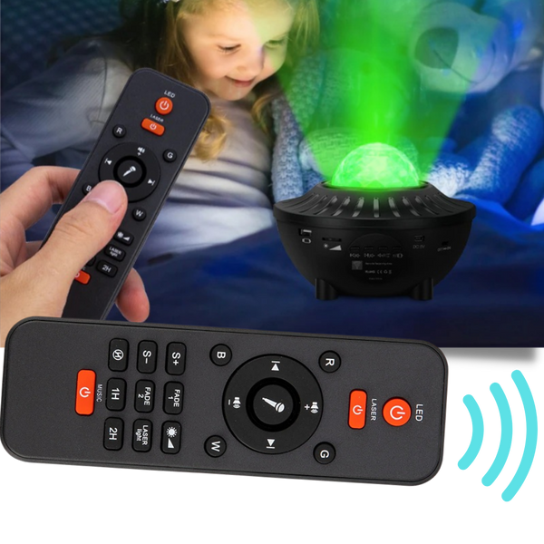 Starry Night Sky Projector With Bluetooth Speaker For Relaxing Ambience