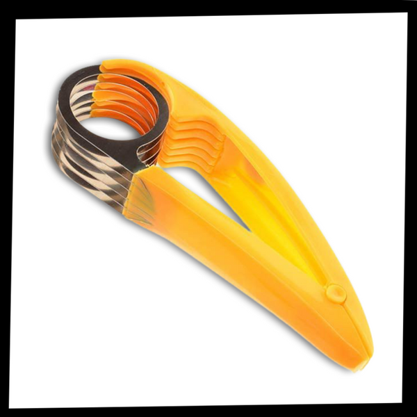 Premium Stainless Banana Slicer For Fast Even Slices Every Time