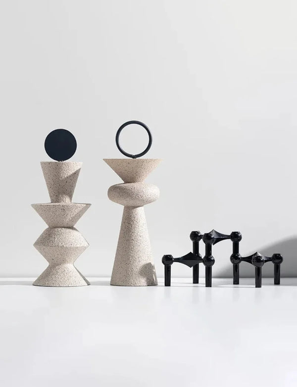 Sun Tribute Sandstone Statue