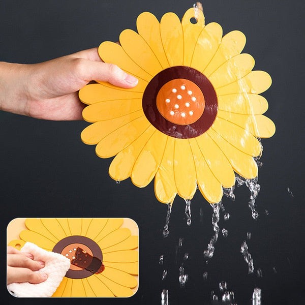 Sunflower Shape Coffee Coaster