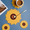 Sunflower Shape Coffee Coaster