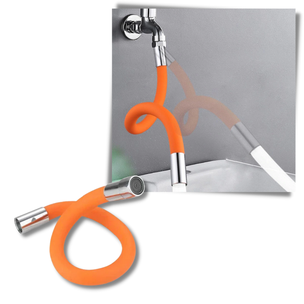 Extendable Faucet Hose For Precise Water Targeting And Reach