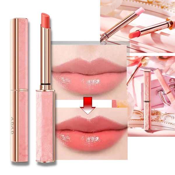 Temperature Activated Hydrating Lipstick Featuring Color Changing Shine