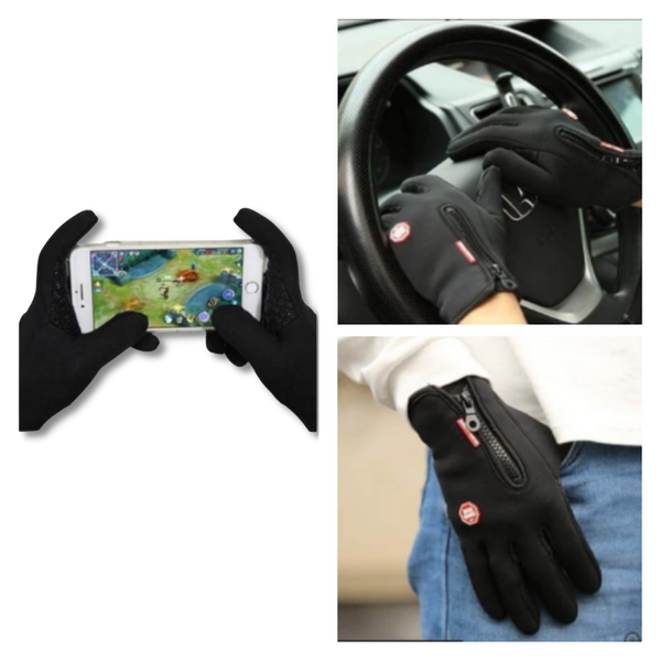 Unisex Thermal Gloves With Touchscreen And Windproof Warmth