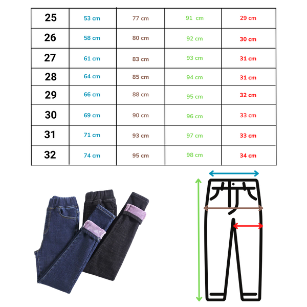Women's Thermal Fleece-Lined Jeggings With Cozy All-Day Warmth