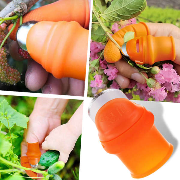 Gardening Thumb Knife With Finger Guard For Easy Planting