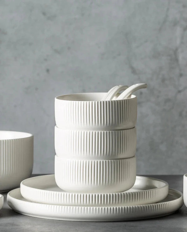 Tim Matte Glazed Ceramic Dinnerware