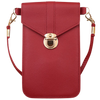 Touchscreen Phone Crossbody Bag With Secure Access And Pockets