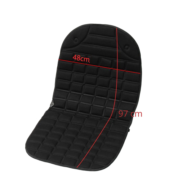 Universal Heated Seat Cover For Cars And Trucks With Rapid Warmth