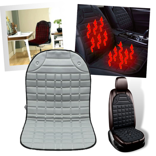 Universal Heated Seat Cover For Cars And Trucks With Rapid Warmth