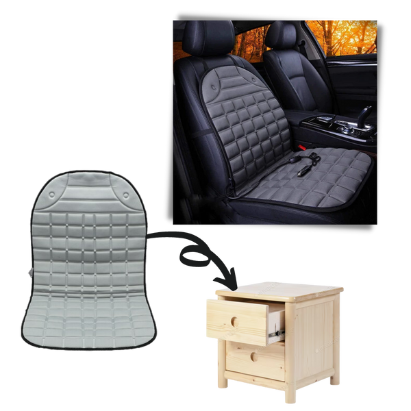 Universal Heated Seat Cover For Cars And Trucks With Rapid Warmth