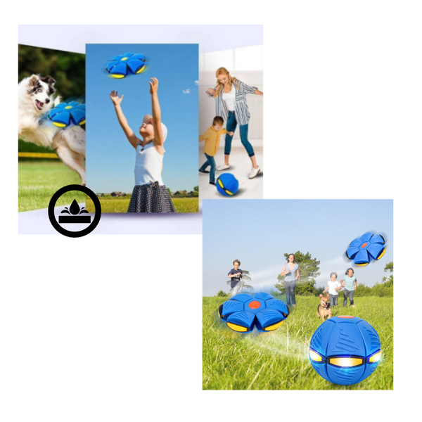 UFO Two In One Transforming Ball Toy For Active Play And Health