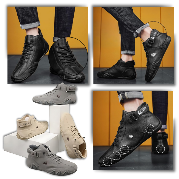 Premium Suede Sneakers With Arch Support And Lightweight Design