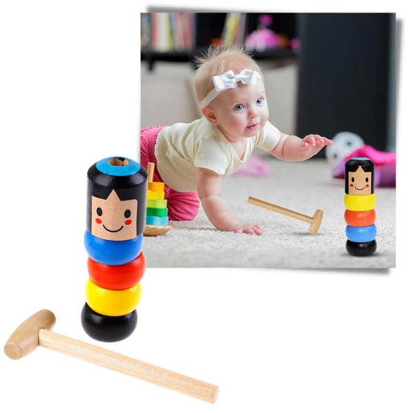 Premium Wooden Magic Man Toy That Boosts Creativity And Imagination