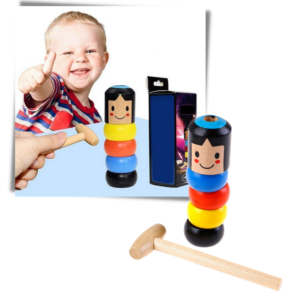 Premium Wooden Magic Man Toy That Boosts Creativity And Imagination
