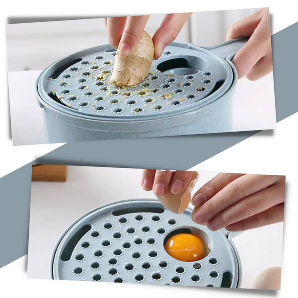 All In One Vegetable Slicer With Stainless Steel Blades