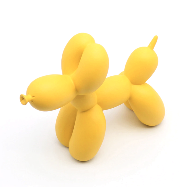 Vibrant Color Balloon Dog Sculpture