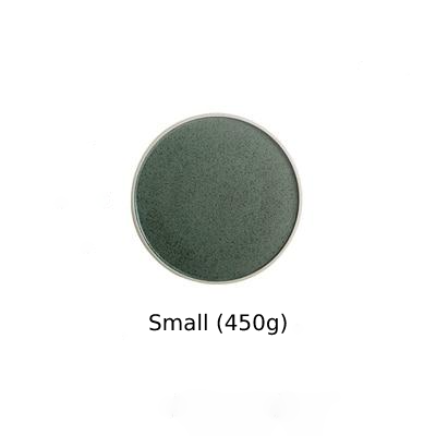 Vintage Jade Ceramic Dinner Plate and Bowl