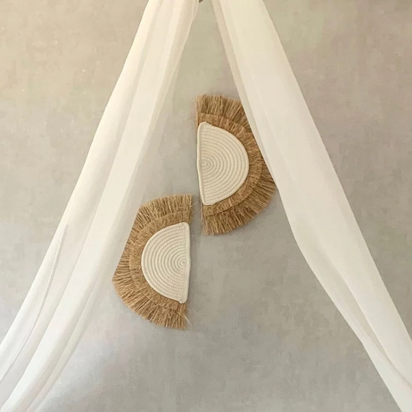 Vintage Sun Straw Wall Art