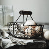Vintage Wrought Iron Basket